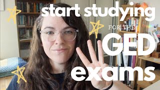 HOW TO START STUDYING FOR THE GED EXAMS  first three steps to pass and get your GED [upl. by Iah]