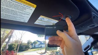 Ford F150 Homelink to garage door programming [upl. by Enaitsirhc475]