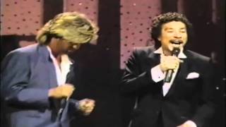 George Michael Smokey Robinson  Careless Whisper LIVE HD [upl. by Ahsinirt453]