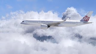 中華航空「全新 A350  900XWB 」 [upl. by Yeleak]