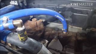 2012 Cummins 67 Sinister Coolant Filter kit install [upl. by Hoi]