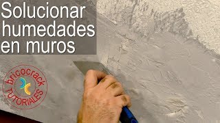 Reparar y pintar muros húmedos Bricocrack [upl. by Gabbey]