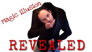 Head drop illusion trick REVEALED  How to [upl. by Leuqim]