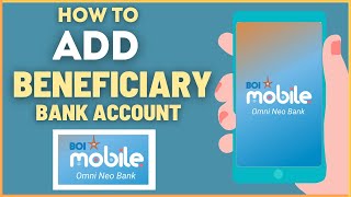 How To Add Beneficiary on Bank of India Mobile Banking BOI Mobile Neo Bank [upl. by Bal155]