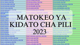 matokeo ya kidato cha pili 2023 [upl. by Wardlaw]