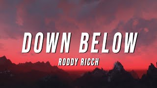 Roddy Ricch  Down Below TikTok Remix Lyrics [upl. by Byron]