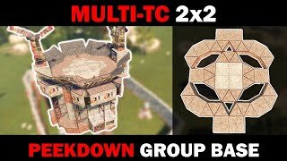 The Alamo  2x2 Peekdown MultiTC RUST Group Base [upl. by Sinnaiy610]