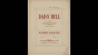 Daisy Bell 1892 [upl. by Ulises]