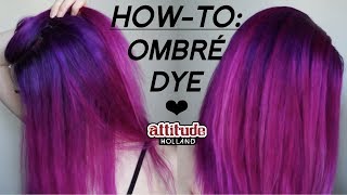 Ombré Hair Dye Tutorial [upl. by Jo]