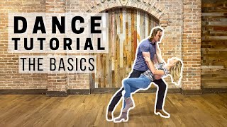 Country Swing Dancing THE BASICS Tutorial [upl. by Ibocaj]