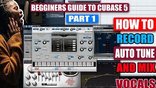 BEGINNERS GUIDE TO CUBASE 5  PART 1  2022 [upl. by Isidore179]