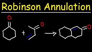 Robinson Annulation Reaction Mechanism [upl. by Ade]