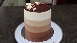 Chocolate Ombre Cake [upl. by Arymahs]