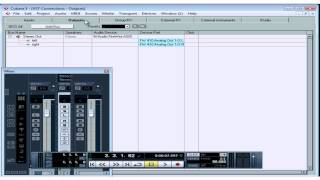 Cubase 5 Tutorial  Lesson 17 Record Audio [upl. by Cummine]