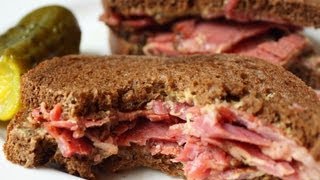 Easy Homemade Pastrami  How to Turn Corned Beef Into Pastrami [upl. by Cherey]