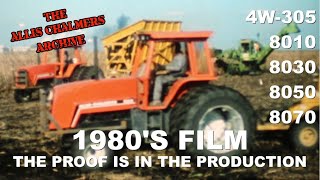 1980s Allis Chalmers Dealer Movie Proof Is In The Production 8000 Series Tractors [upl. by Gilus]