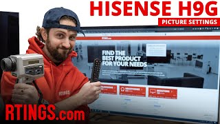 Hisense H9G 2020  TV Picture Settings [upl. by Myrtle]
