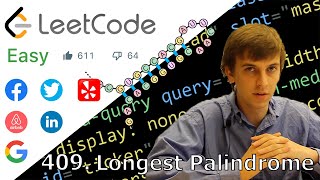 LeetCode Longest Palindrome Solution Explained  Java [upl. by Aneelahs9]