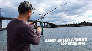 LAND BASED FISHING FOR BEGINNERS [upl. by Herminia533]