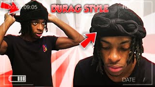 How To Tie A Durag In Different Ways ALL WAVERS  DREADS MUST WATCH [upl. by Eidroj946]