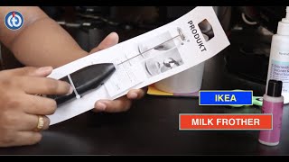 IKEA MILK FROTHER Review amp Battery Installation [upl. by Niwrad]