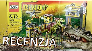 LEGO Dino Główna Kwatera Obrony 5887  RECENZJA [upl. by Gerstner]