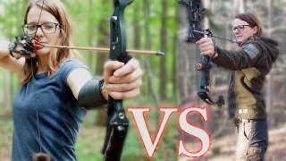 Compound Bow VS Recurve Bow Which is better [upl. by Chickie]