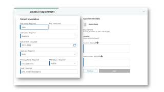 Patient SelfScheduling  Mini Demo  athenahealth [upl. by Esorrebma]