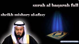 Mishary alafasy Surah Albaqarah with audio english translation [upl. by Eednim]