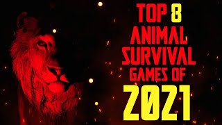 Top 8 Upcoming Animal Survival Games of 2021 [upl. by Anairt722]