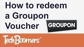 How to Redeem a Groupon Voucher [upl. by Patman]