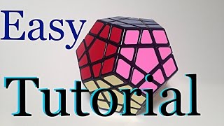 EASIEST method to solve the MEGAMINX [upl. by Marbut227]