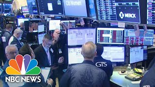 Stock Trading Halted After Markets Plunge At Market Open  NBC News [upl. by Niela807]