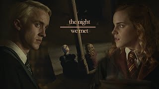 Draco amp Hermione  The Night We Met [upl. by Kcered]