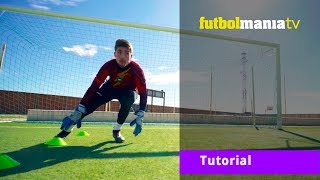 TUTORIAL Mejora como portero con estos 3 ejercicios básicos [upl. by Felita]