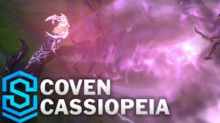 Coven Cassiopeia Skin Spotlight  PreRelease  League of Legends [upl. by Eelsha]