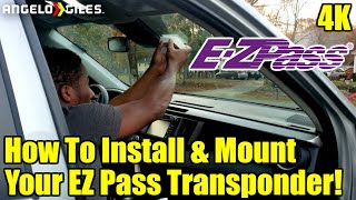 How To Install An EZ Pass Transponder [upl. by Pulchia]