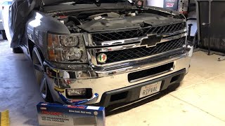 2007 to 2013 Silverado Tru Cool 40k Transmission Oil Cooler Install [upl. by Jabez]