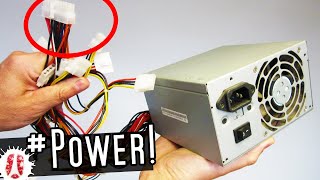 HOW TO Start amp Reuse A Computer Power Supply WITHOUT A Computer  PC ATX PSU Upcycling DIY reuse [upl. by Christoph]