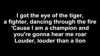 Roar  Katy Perry  LYRICS [upl. by Norse]