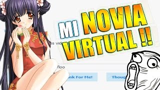 MELISA MI NOVIA VIRTUAL  Cleverbot [upl. by Fotzsyzrk]