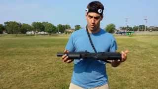 Laser Tag Gun Range ReviewBattle Rifle Pro [upl. by Kurtis]