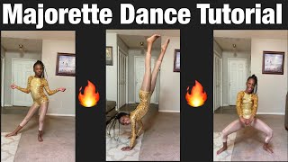 Majorette Dance Tutorial [upl. by Nemlaz161]