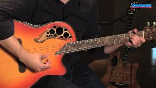 Ovation Adamas 2081WT Acousticelectric Guitar Demo  Sweetwater Sound [upl. by Nitsraek]