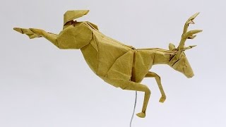 How to make an Origami Deer [upl. by Hanan35]