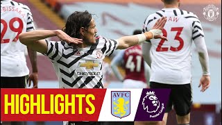 Reds seal comeback win  Aston Villa 13 Manchester United  Highlights  Premier League [upl. by Ivar]