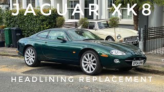 Jaguar XK8  Headlining Replacement [upl. by Camarata14]