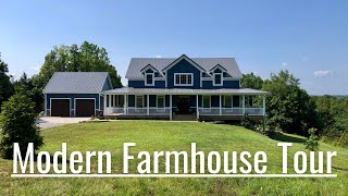 Modern Farmhouse Home Tour Buildyourownhouse [upl. by Denman791]