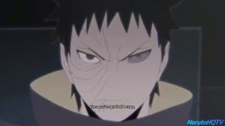 Kakashi vs Obito  English Dub [upl. by Afatsom]