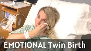 Twin Labor and Delivery Vlog  34 Week Twin CSection Birth Vlog  Birth During a Pandemic [upl. by Gaelan]